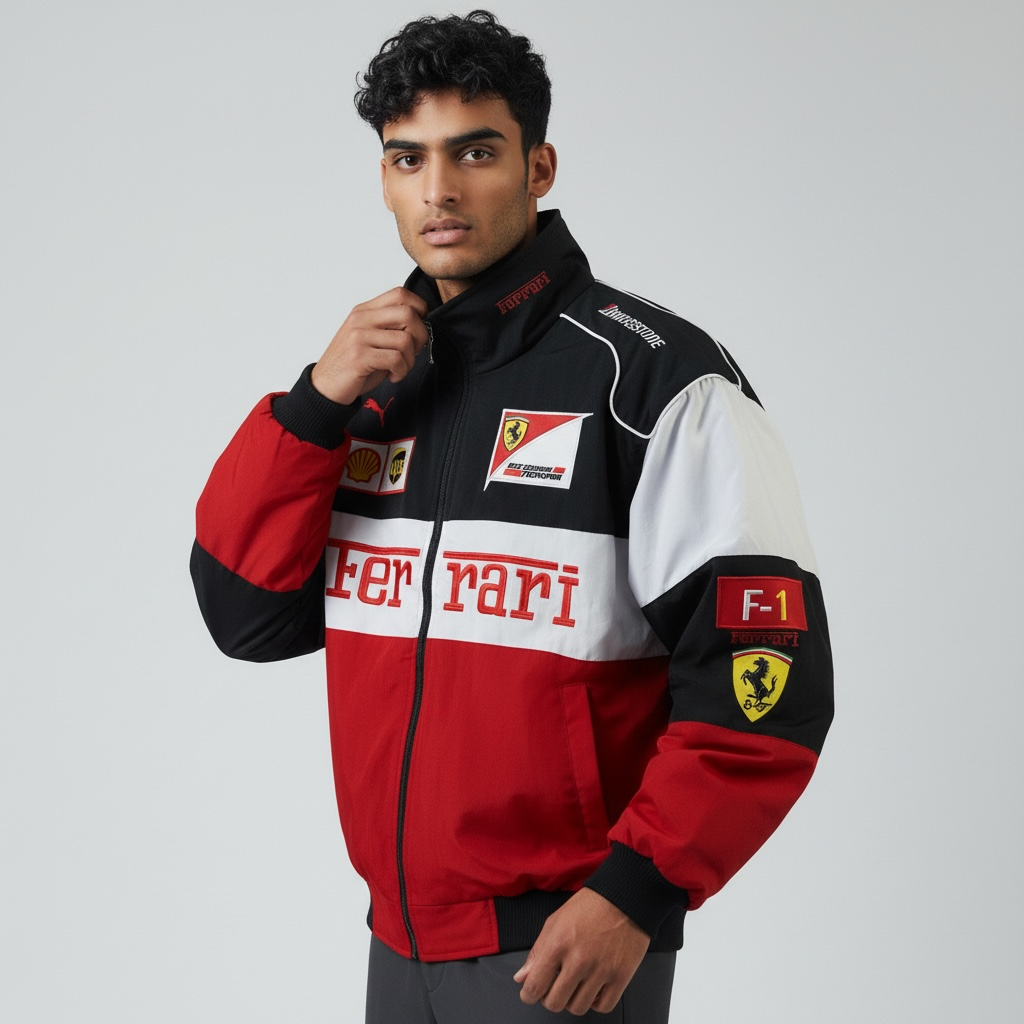 CHAQUETA SCUDERIA FERRARI TRICOLOR