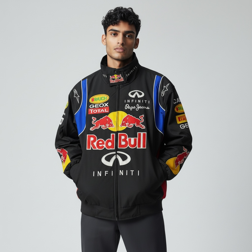 CHAQUETA REDBULL BLACK
