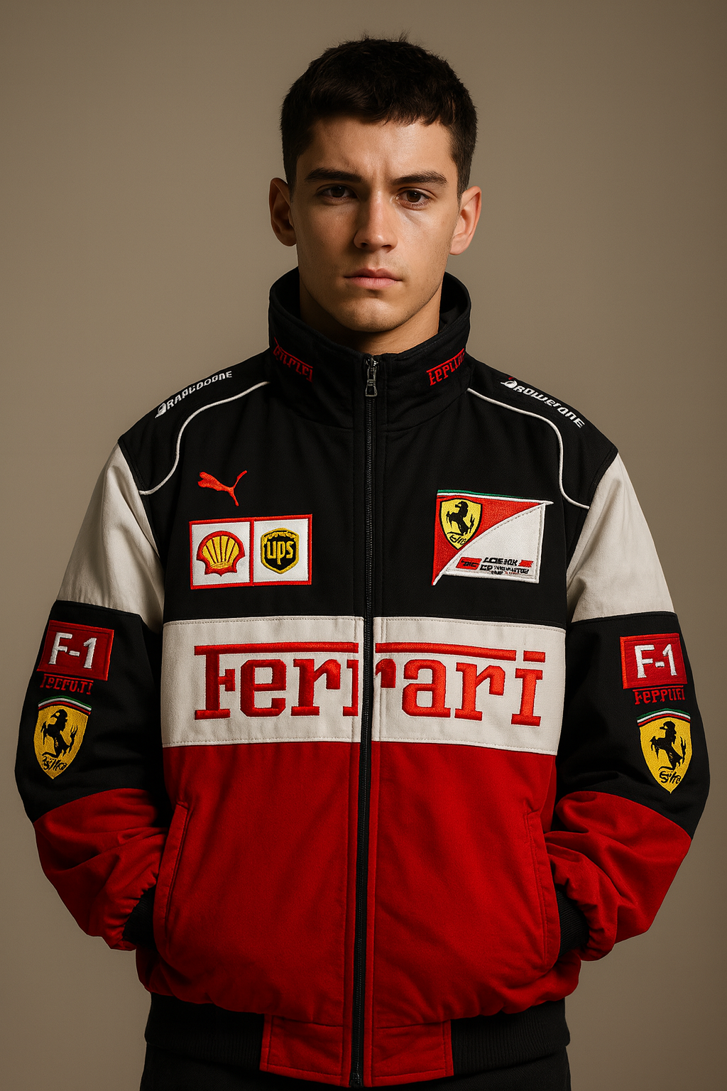 CHAQUETA SCUDERIA FERRARI TRICOLOR