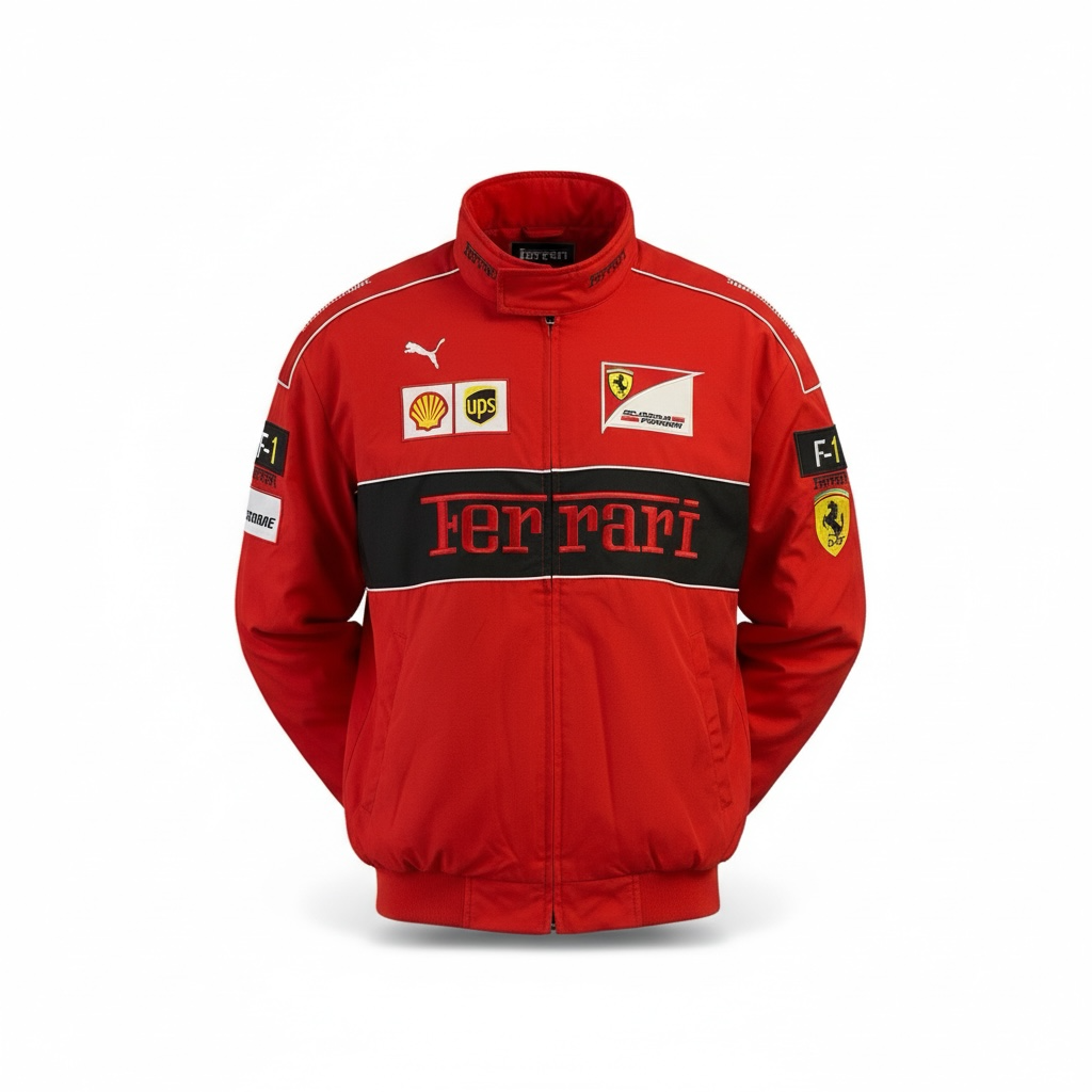 CHAQUETA SCUDERIA FERRARI ROJO