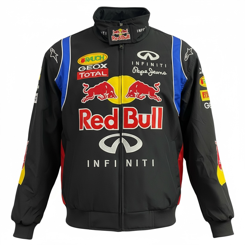 CHAQUETA REDBULL BLACK