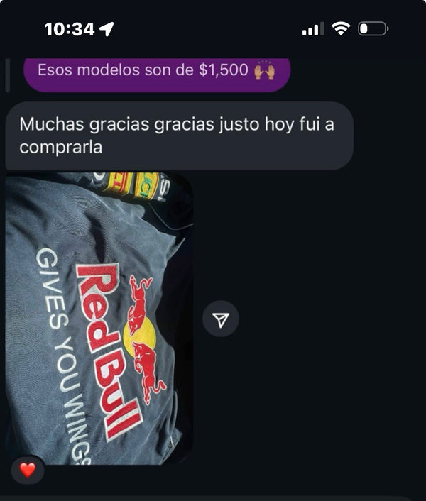 CHAQUETA REDBULL RACING